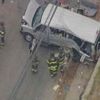 Firetruck Rams Van Filled With Disabled People, Kills One